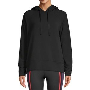 NWT Black Hoodie Women Plus Size XXL Athletic Works Oversized Sweatshirt